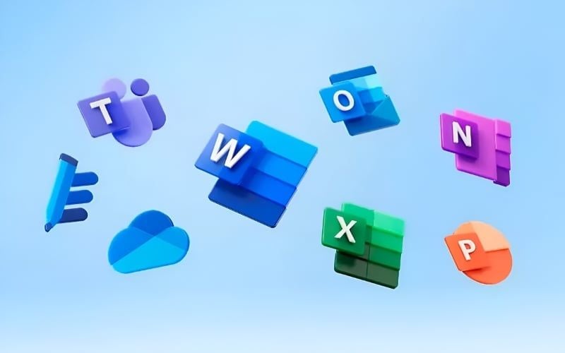 Các phần mềm bản quyền như Microsoft Office cũng hỗ trợ công việc văn phòng tiện lợi và dễ dàng hơn