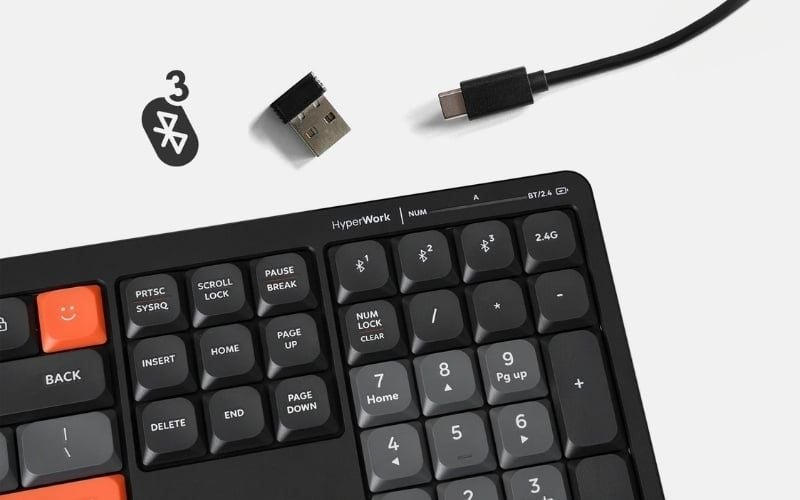 Bàn phím có dây vẫn là lựa chọn an tâm nhất khi chơi FPS vì ổn định