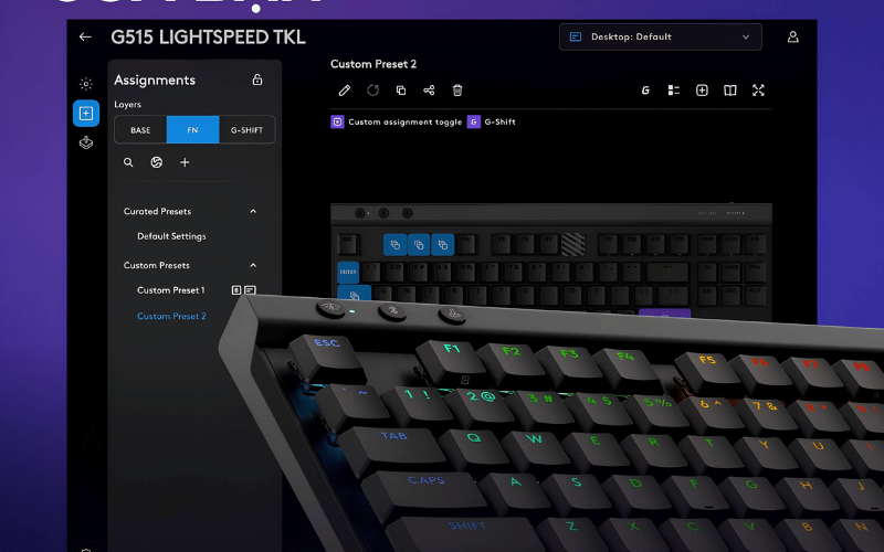Logitech G mạnh về wireless gaming, phần mềm và độ ổn định