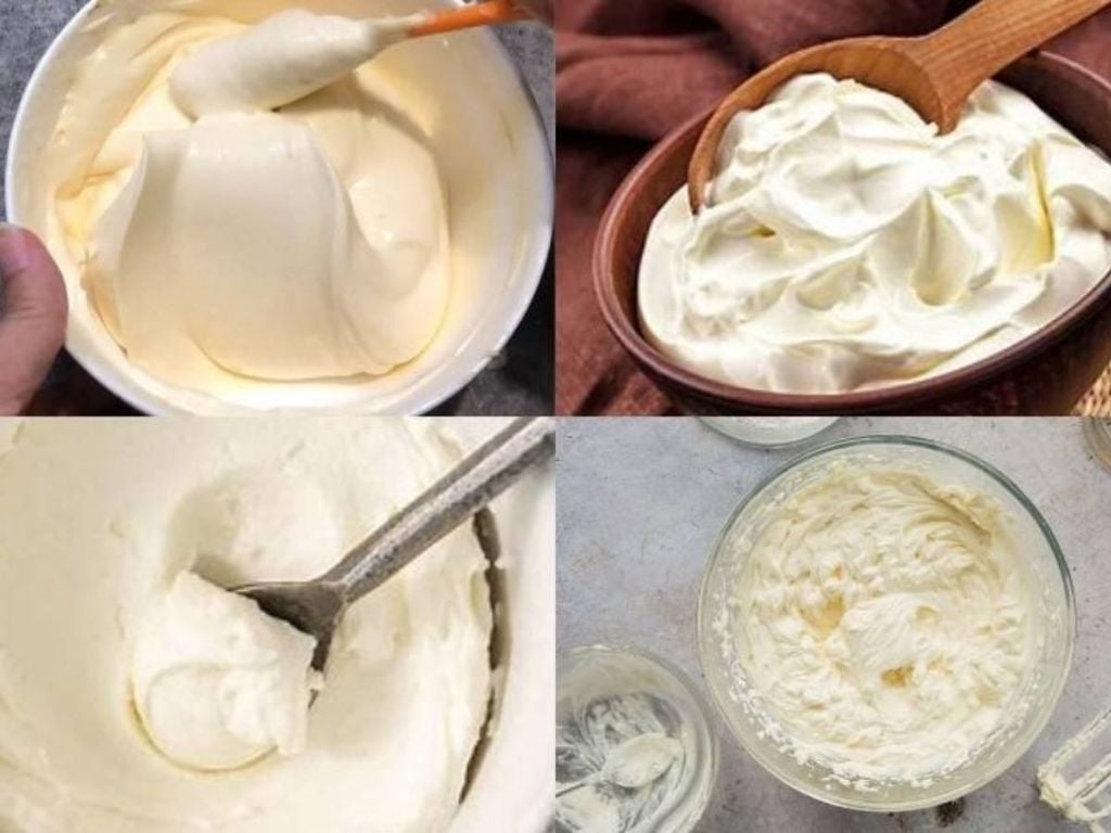 công thức làm kem phô mai