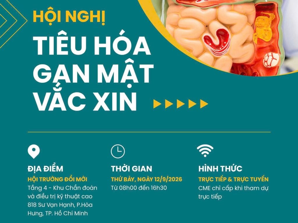 Hội nghị khoa học “Tiêu hóa – Gan mật – Vắc xin” năm 2026