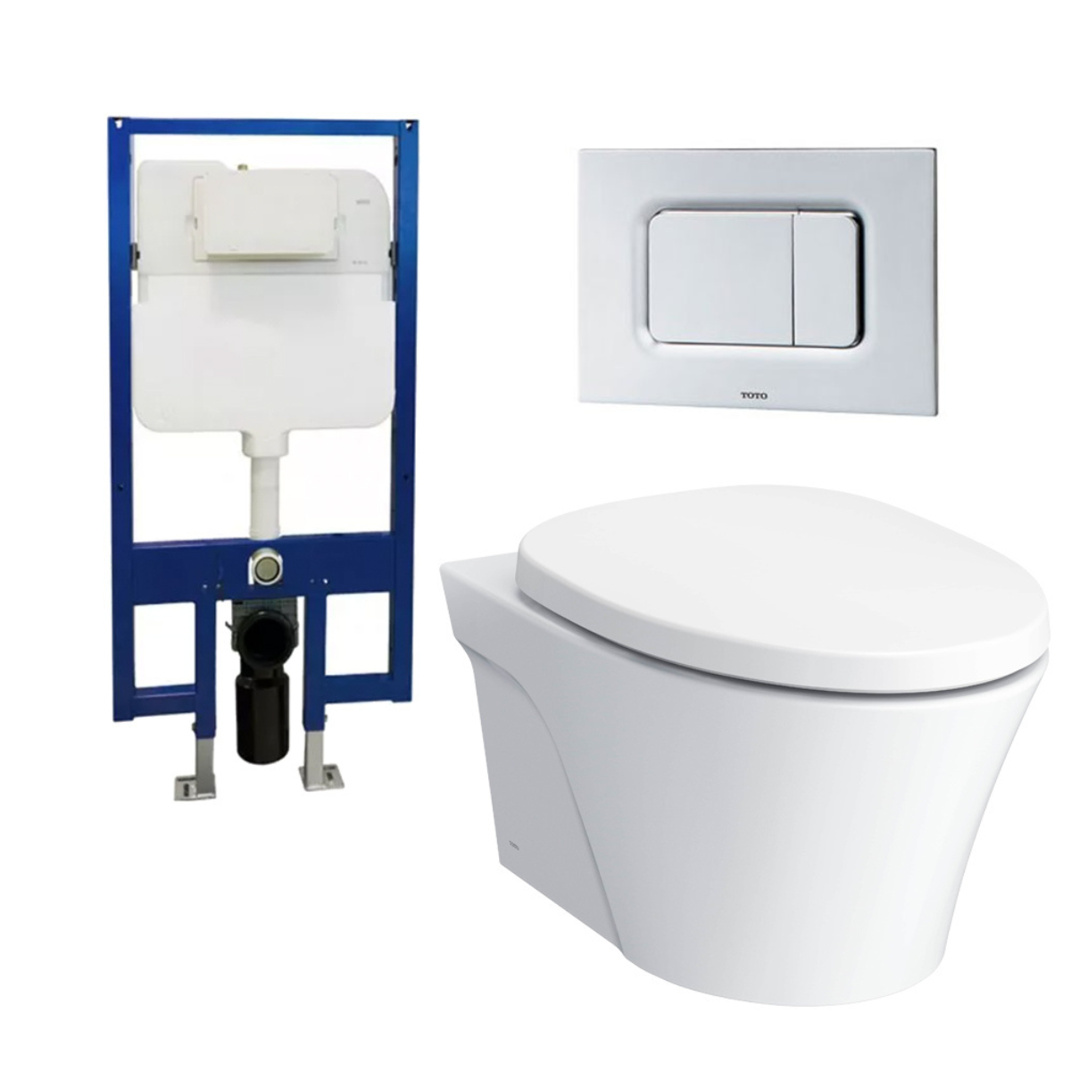 Bồn cầu treo tường TOTO CW822RA/TCF33461GAA nắp điện tử