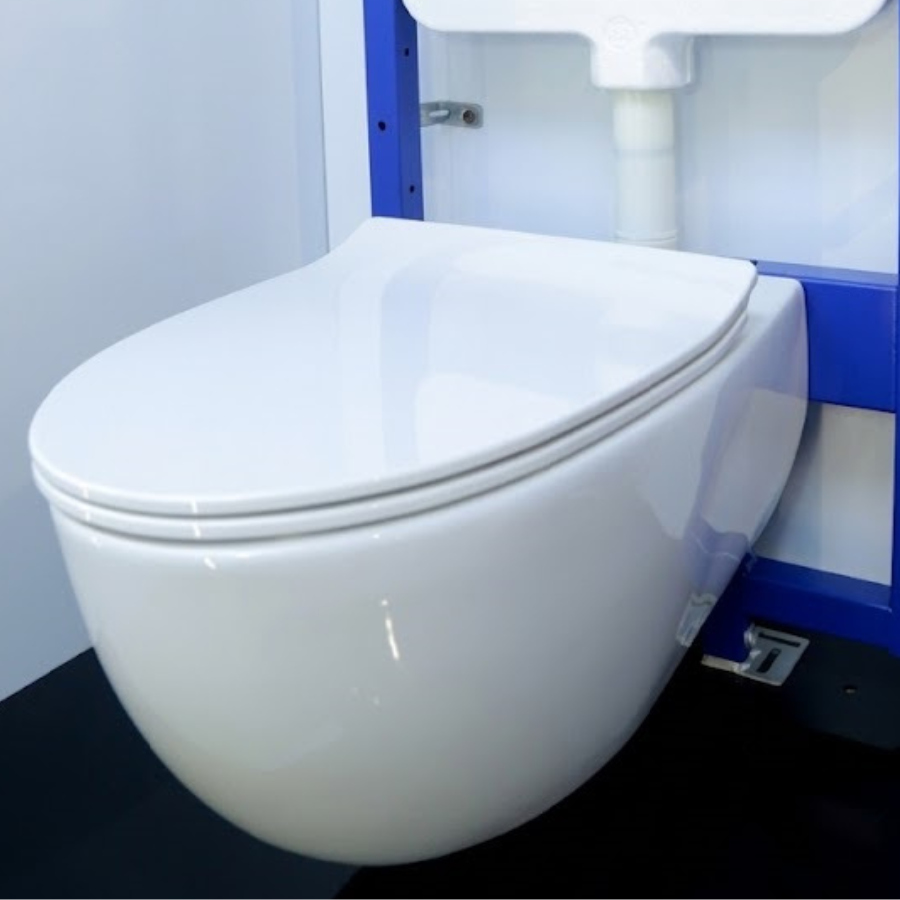 Bồn cầu treo tường TOTO CW822RA/TC600VS nắp êm