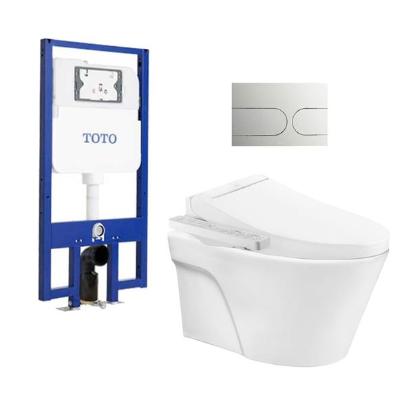 Bồn cầu treo tường TOTO CW822REA/WH172AT/TCF23460AAA/MB175M