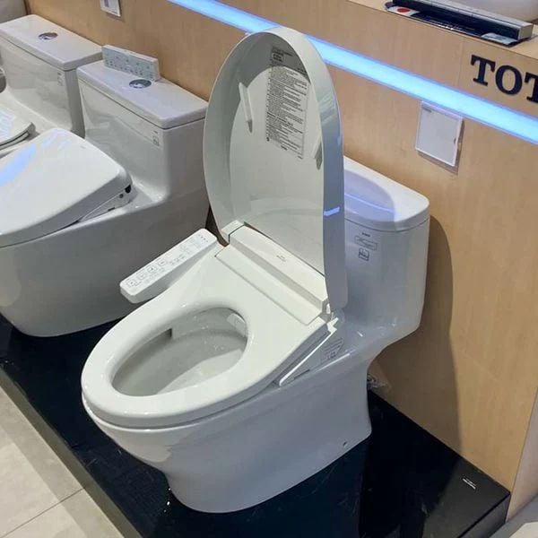 Bồn cầu nắp rửa điện tử TOTO MS887CRW24