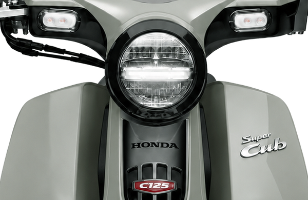 Honda Super Cub 2026 ra mắt với hệ thống đèn chiếu sáng hiện đại
