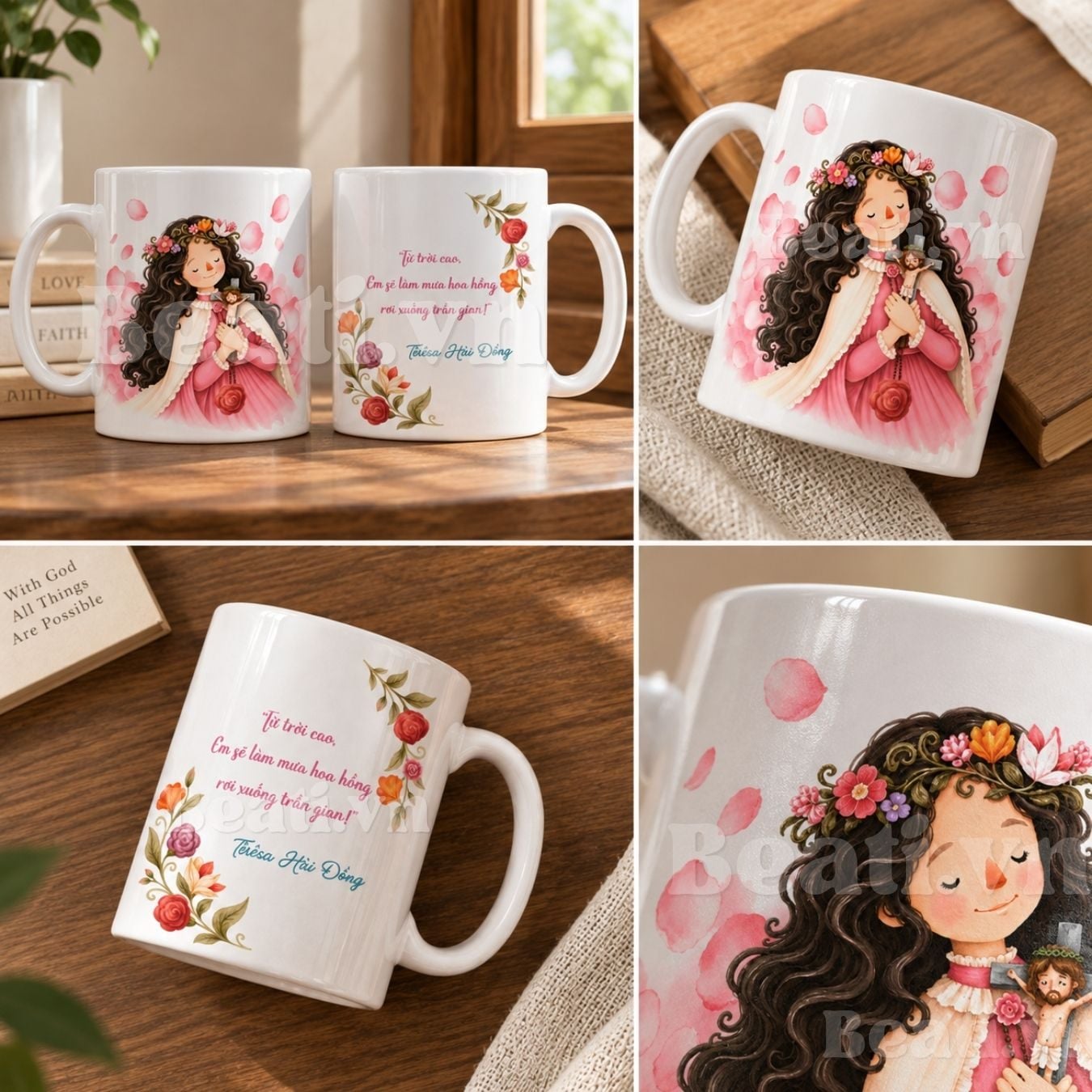 Quà Tặng Ngày Bổn Mạng Thánh Teresa Hài Đồng Giêsy Ngày 1/10