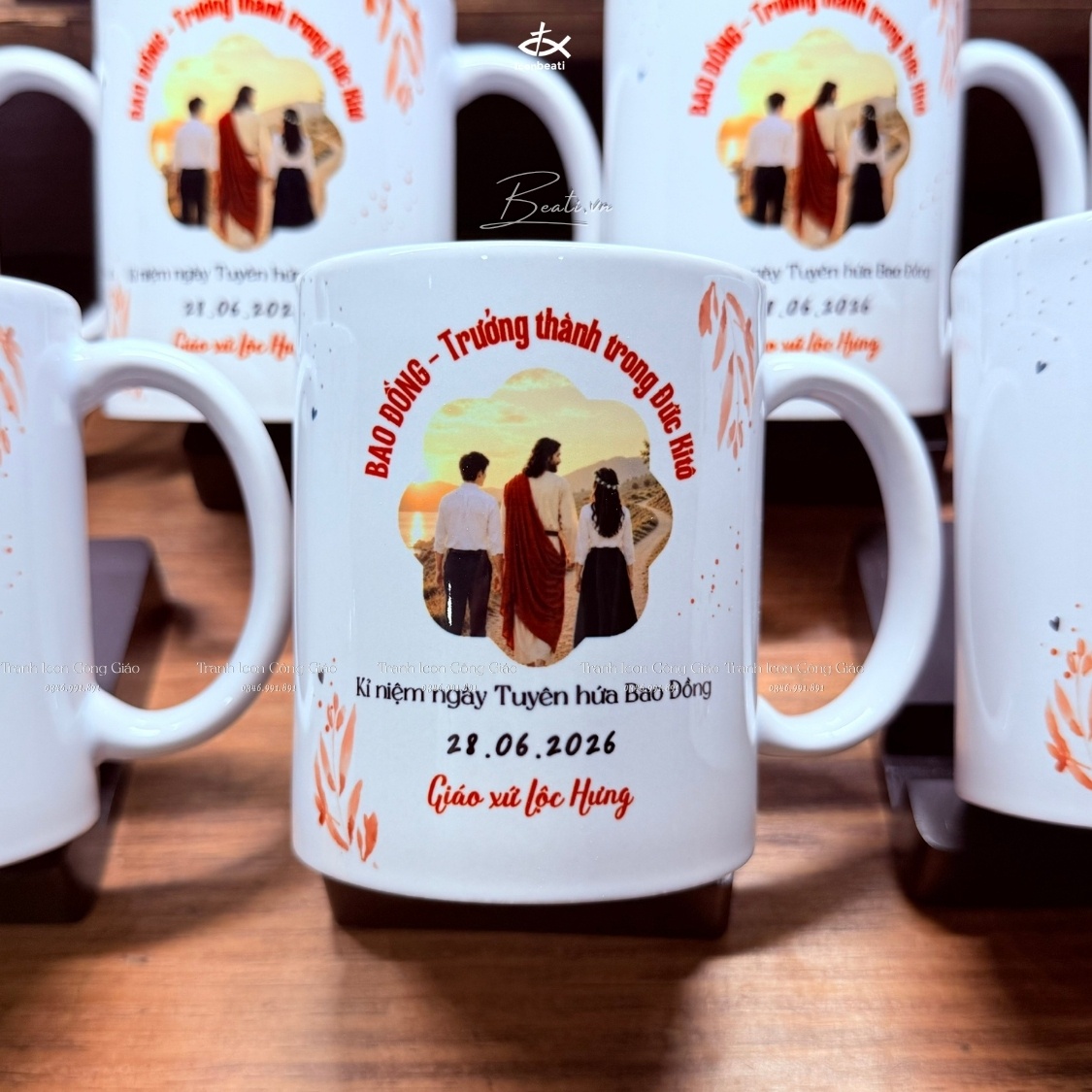 Ly sứ kỷ niệm ngày tuyên hứa Bao Đồng