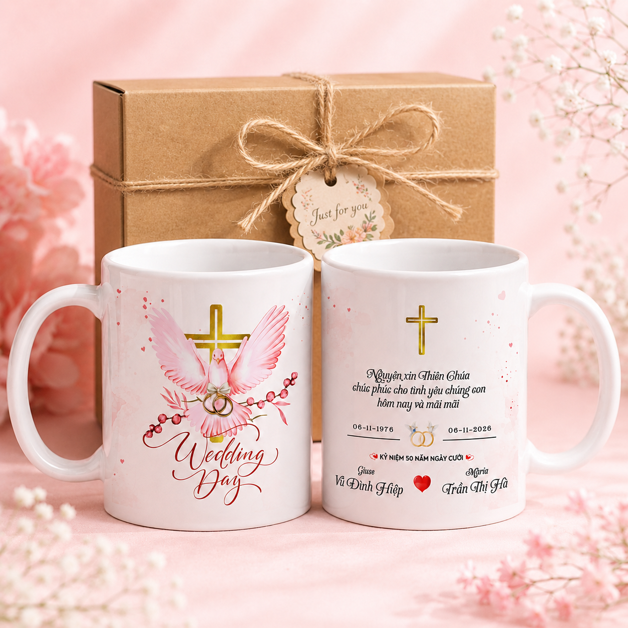 quà mừng cưới đầy dịp lễ hôn phối cho người Công Giáo