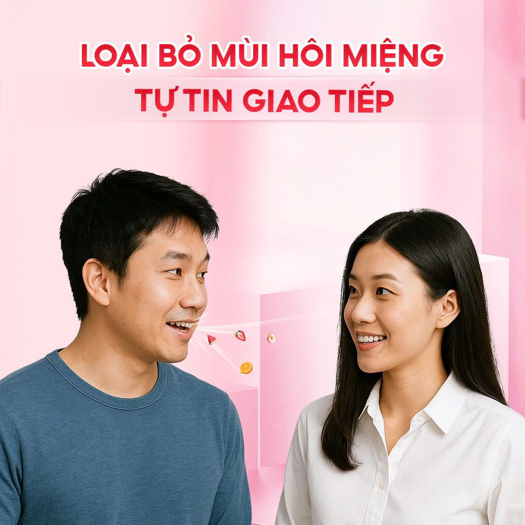 XỊT MIỆNG VỊ KISS READY LOẠI BỎ MÙI HÔI MIỆNG