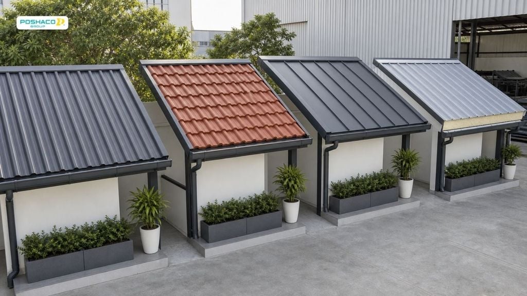 Các loại mái tôn phổ biến hiện nay