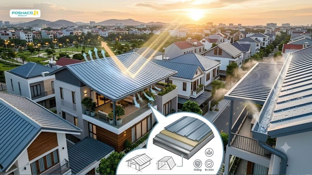 Ưu điểm của tôn lạnh
