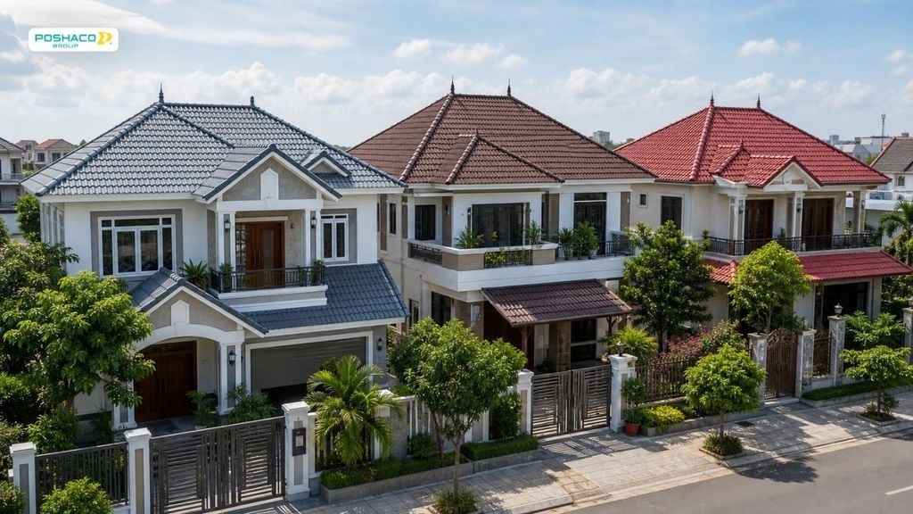 Tôn xốp giả ngói Poshaco