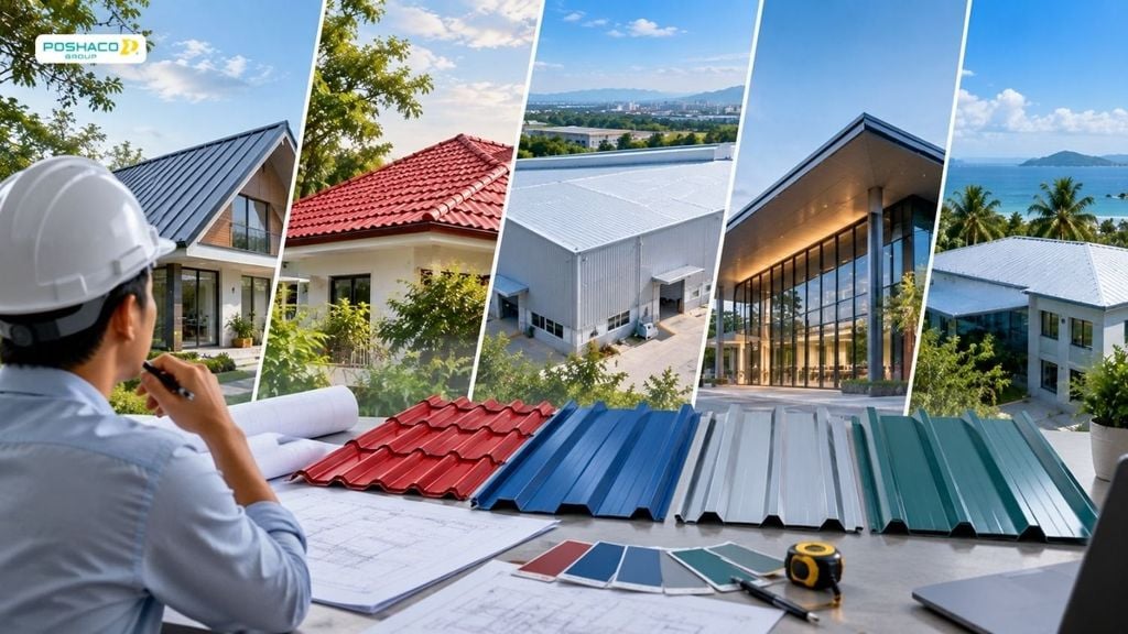 Các loại tôn phổ biến hiện nay