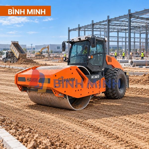 Ứng dụng thực tế của HAMM HC268D