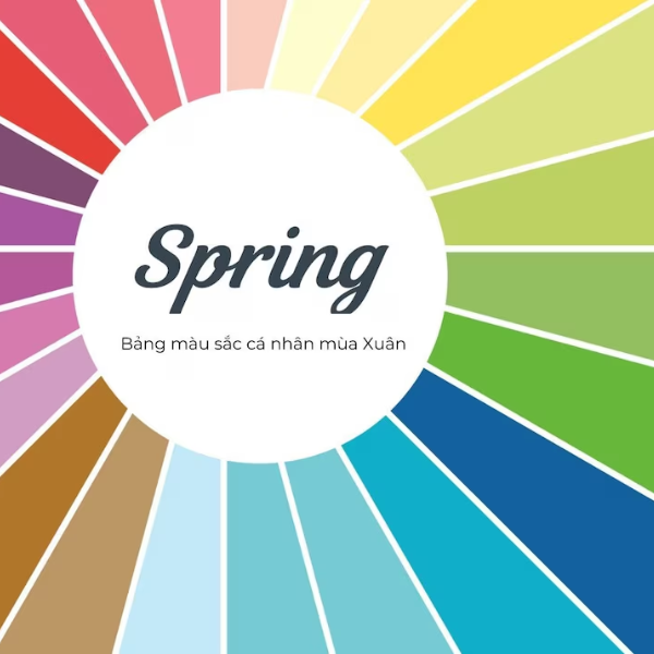 bảng màu Personal Color mùa xuân