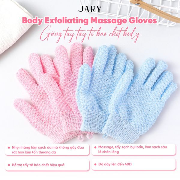 GĂNG TAY TẨY TẾ BÀO CHẾT JARY BODY EXFOLIATING MASSAGE GLOVES - 40D 2