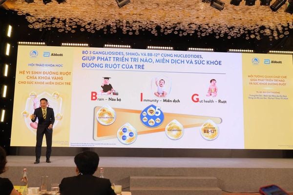 Ts.Bs Bùi Chí Thương Tại Hội Thảo Khoa Học Với Chủ Đề ‘Hệ Vi Sinh Đường Ruột – Chìa Khóa Vàng Cho Sức Khỏe Miễn Dịch Trẻ’ Tại Khánh Hòa