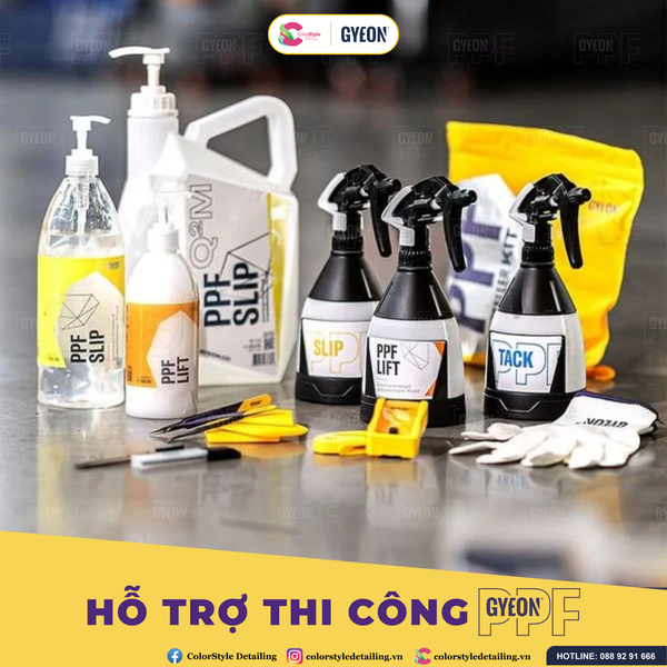 Dung dịch, phụ kiện hỗ trợ thi công PPF
