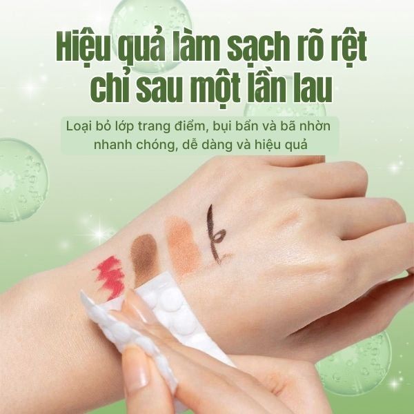 kết cấu nước tẩy trang renoskin trong nhẹ và dịu cho da nhạy cảm