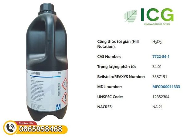 Hydrogen peroxide 30% (Perhydrol™) for analysis EMSURE® ISO