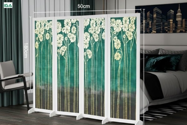 Lựa chọn kích thước vách ngăn phòng khách bếp phù hợp