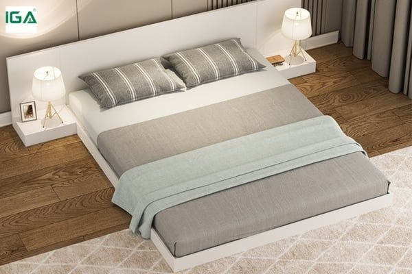 Giường ngủ kiểu nhật 1m6x1m8