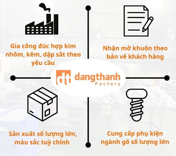 gia công các loại tay nắm tủ