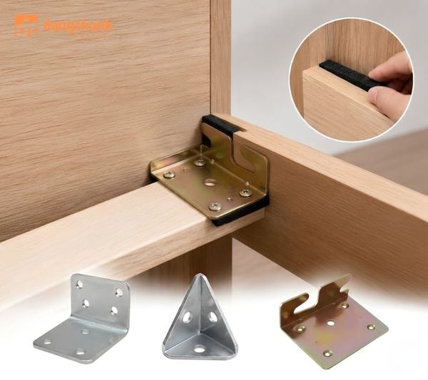 Cách xử lý giường kêu bằng pát sắt gia cố góc khung