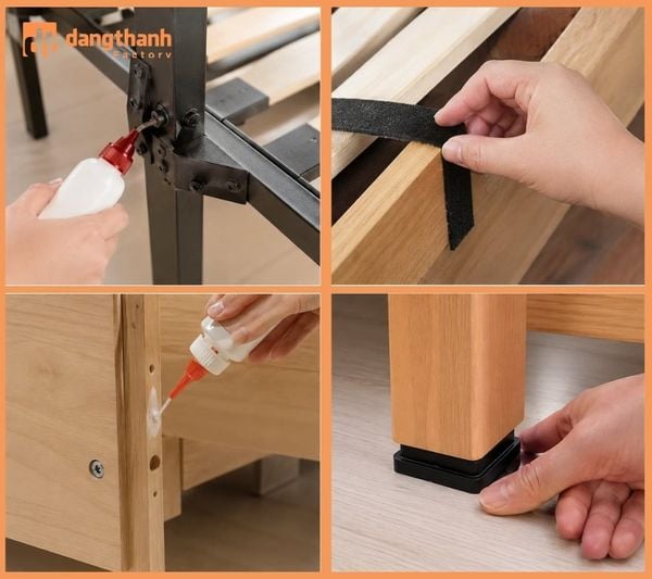 Mẹo nhỏ giúp xử lý giường kêu bằng pát sắt triệt để