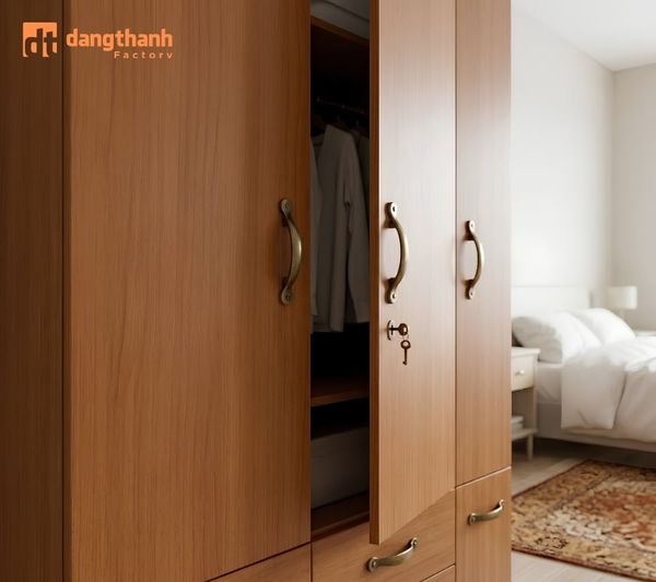 Tay nắm tủ cầm hợp kim kẽm cho nhà phố hẹp
