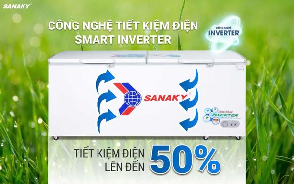 Tủ Đông Sanaky Inverter VH-8699HY3 860 lít
