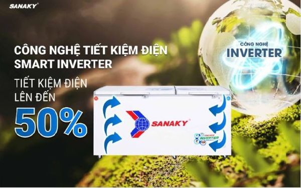 Tủ đông Inverter Sanaky VH-6699W3 660 lít