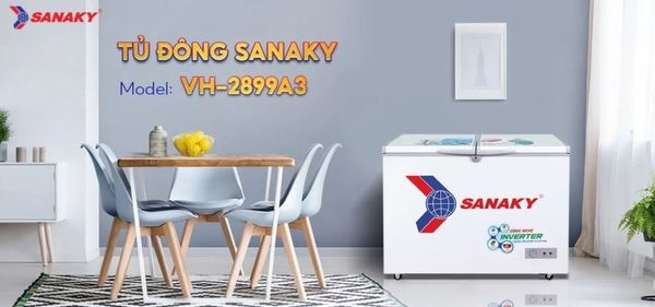 Tủ đông Inverter Sanaky VH-2899A3 280 lít