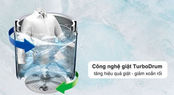 Máy giặt LG TurboDrum Inverter 12 kg T2512VBTB