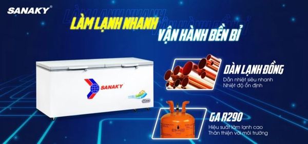 Tủ đông Sanaky VH-8699HYK 860 lít