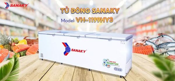 Tủ đông Inverter Sanaky VH-1199HY3 1100 lít