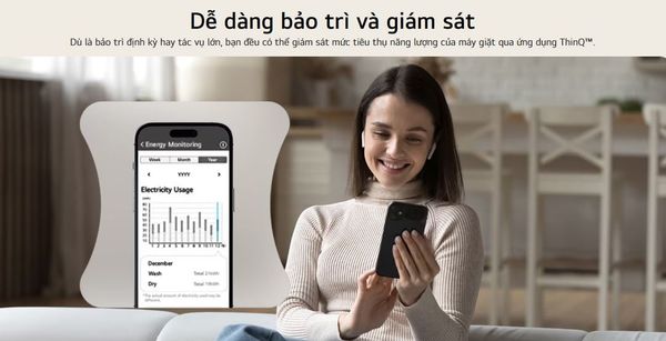 Máy giặt LG AI DD Inverter 11 kg FX1411N5W