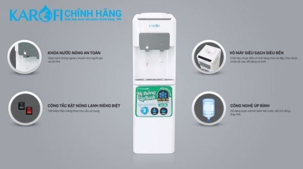 Cây nóng lạnh Karofi úp bình HC16
