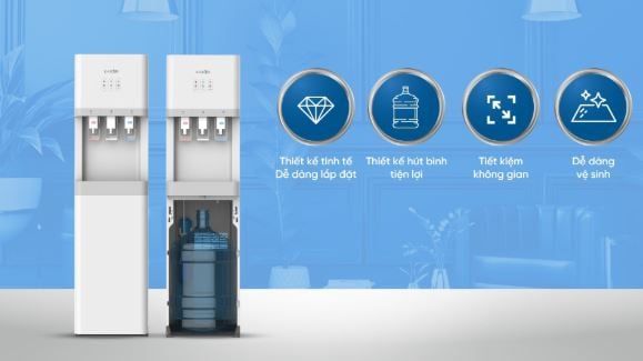 Cây nước nóng lạnh Karofi HCV209 - Mẫu mới 2025