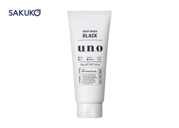 Sữa rửa mặt trắng da nam SHISEIDO UNO Whip Wash Scrub