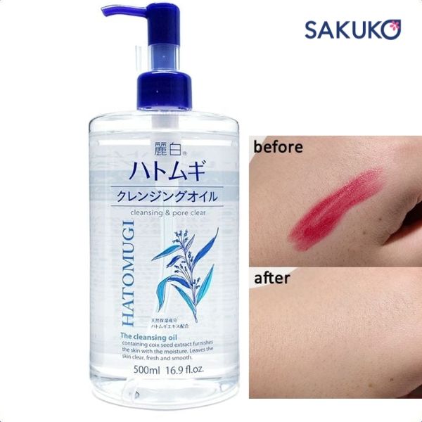 Hatomugi The Cleansing Oil giúp làm sạch sâu từ sâu bên trong