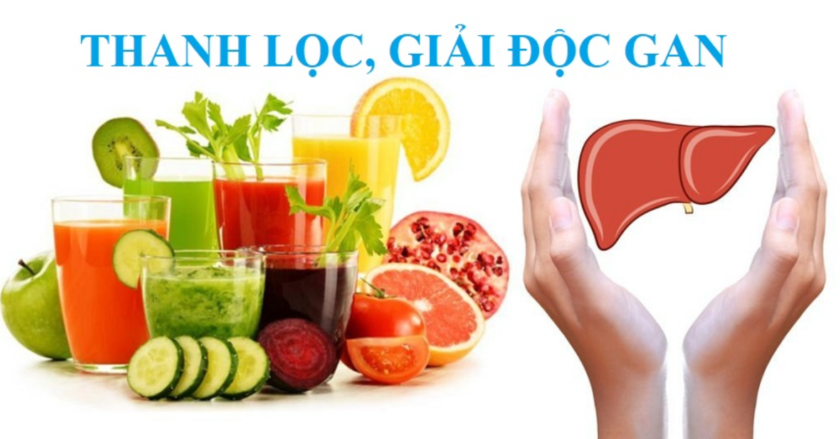 Hỗ trợ giải độc và thanh lọc gan