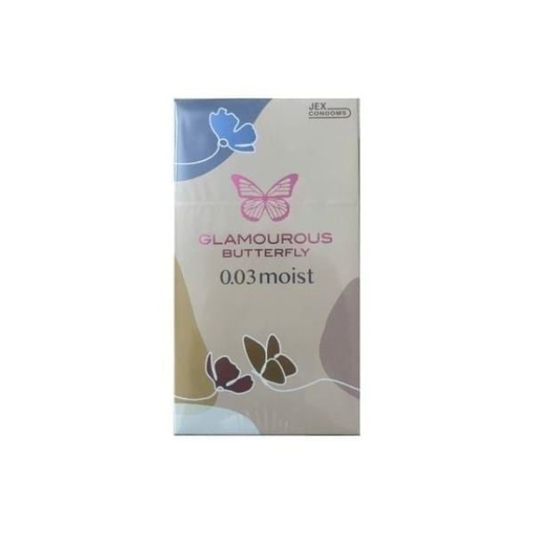 bao cao su Jex Glamourous Butterfly 0.03 Moist