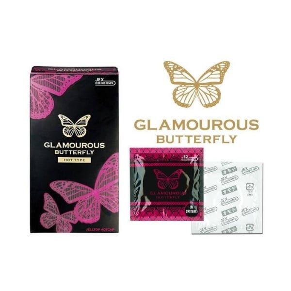 Bao cao su Glamourous Butterfly Hot 1000