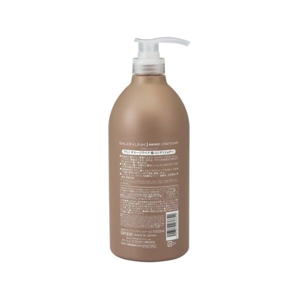 Hướng dẫn sử dụng dầu xả phục hồi tóc hư tổn Salon Link Amino hoa trà
