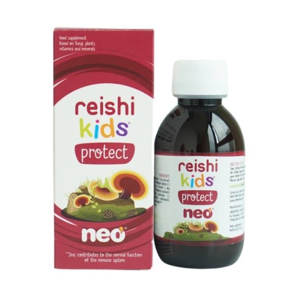 Siro hỗ trợ tăng cường sức đề kháng Reishi Kids Protect