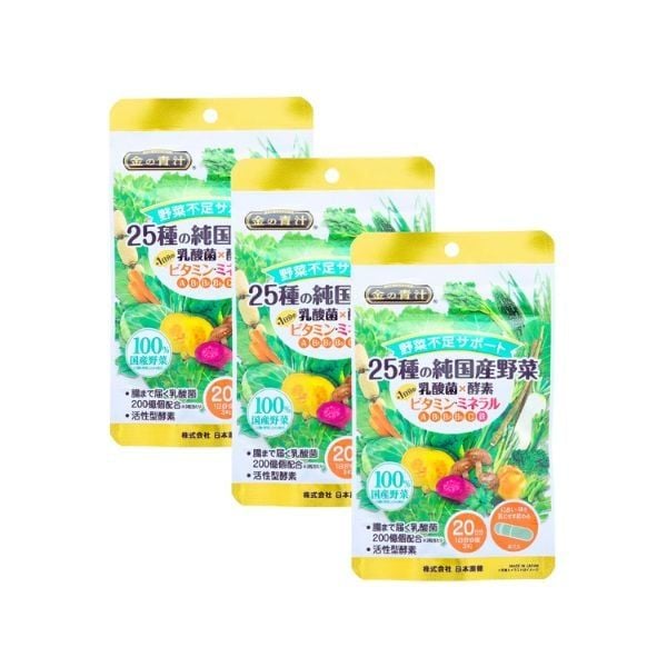 NIHONYAKUKEN- Thực phẩm bổ sung rau củ với vitamin khoáng chất