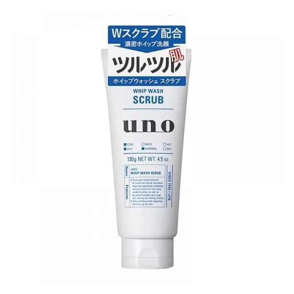 sữa rửa mặt UNO Whip Wash Scrub
