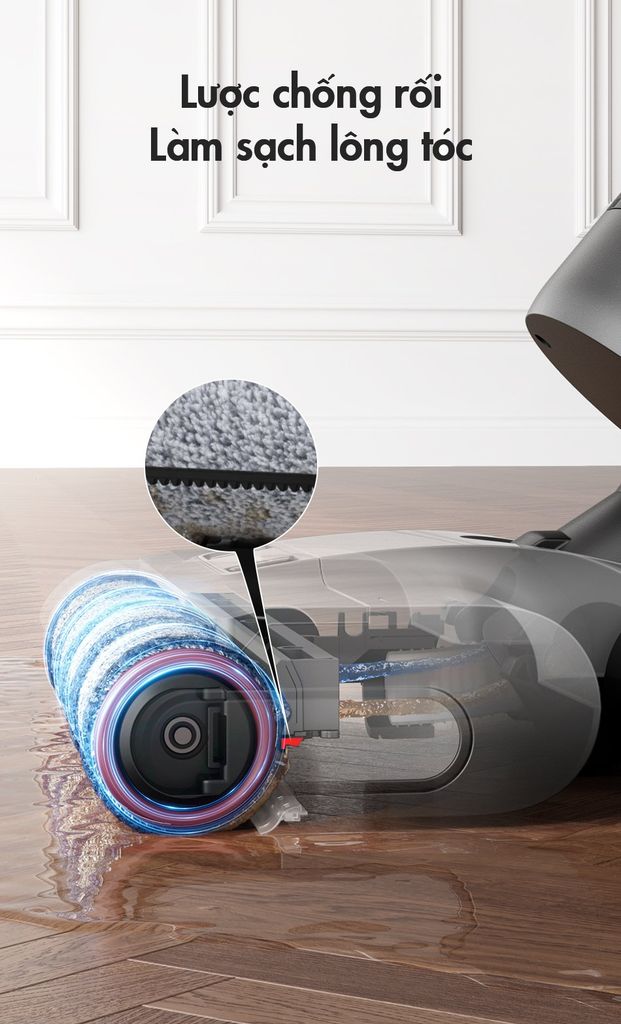 Lược chống rối trên Dreame H12 Dual